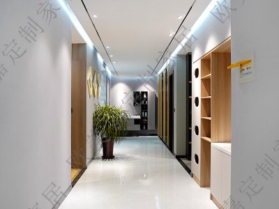 展廳走廊家具定制實景