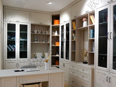 展廳書房家具定制實景